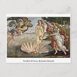 Carte Postale La Naissance De Vénus. Par Sandro Botticelli