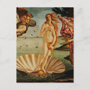 Carte Postale La naissance de Vénus par Sandro Botticelli
