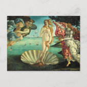 Carte Postale La naissance de Vénus par Sandro Botticelli (Devant)