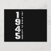 Carte Postale La Naissance Des Légendes 1945 Cadeau Pour 75e Ann (Devant)