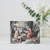Carte Postale La naissance du Christ (Debout devant)