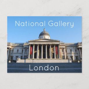 Carte Postale La National Gallery, London Postcard