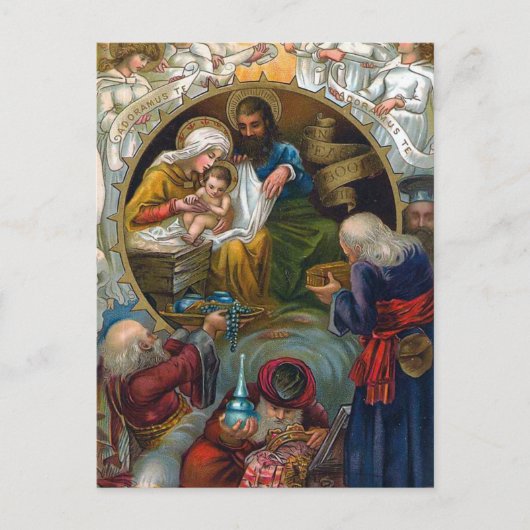 Carte Postale "La Nativité" (Devant)