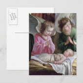 Carte Postale La Nativité, de l'autel de Buxtehude, 1400-10 (Devant / Derrière)