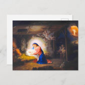 Carte Postale La Nativité du Christ (Devant / Derrière)