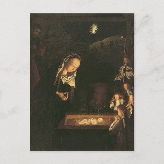 Carte Postale La Nativité la nuit (Devant)