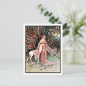 Carte Postale La nature de la forêt par Warwick Goble (Debout devant)