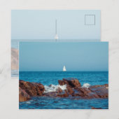 Carte Postale La navigation dans l'Atlantique (Devant / Derrière)
