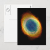 Carte Postale La Nebula M57 de la NASA (Devant / Derrière)