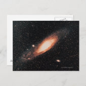 Carte Postale La nébuleuse d'Andromède (Devant / Derrière)