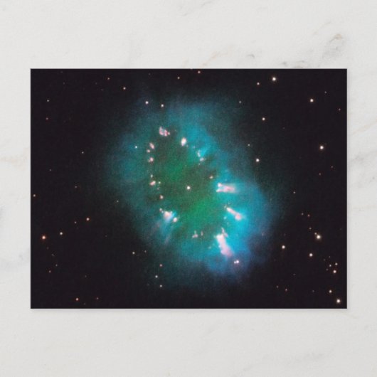 Carte Postale La nébuleuse du collier (télescope Hubble) (Devant)