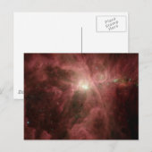 Carte Postale La nébuleuse Orion (Devant / Derrière)