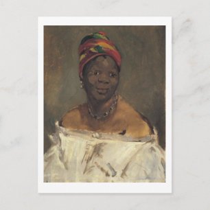 Carte Postale La_Négresse par Edouard Manet