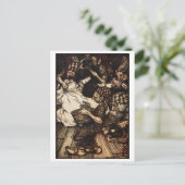 Carte Postale La neige et les nains (Debout devant)