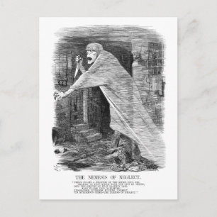 Carte Postale La némésis de la négligence - Jack le Ripper