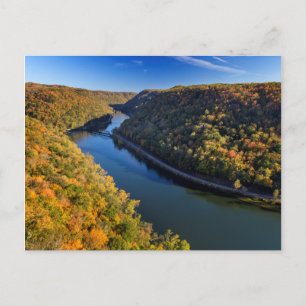 Carte Postale La New River Gorge à Hawks Nest State Park