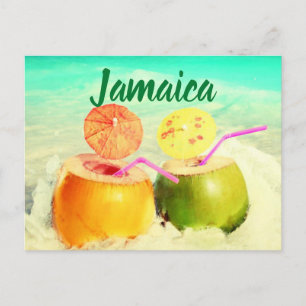 Carte Postale La noix de coco jamaïcaine