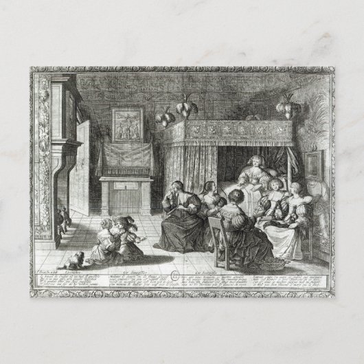 Carte Postale La nouvelle mère (Devant)