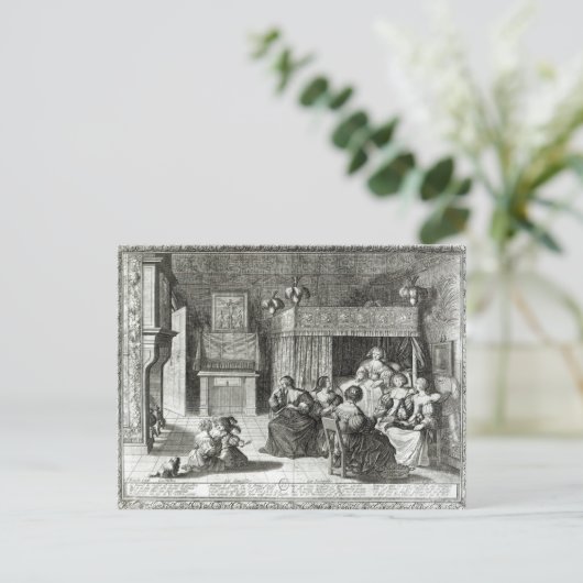 Carte Postale La nouvelle mère (Debout devant)