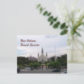 Carte Postale La Nouvelle-Orléans, Louisiane Cathédrale Saint-Lo (Debout devant)