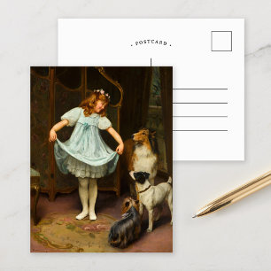 Carte Postale La nouvelle robe Arthur John Elsley