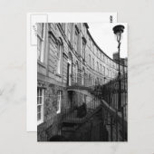 Carte Postale La nouvelle ville d'Édimbourg (Devant / Derrière)