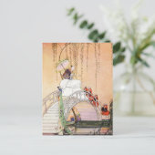 Carte Postale La nuit de Kay Nielsen dans un jardin chinois (Debout devant)