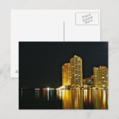 CARTE POSTALE LA NUIT DE MIAMI (Devant / Derrière)