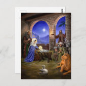 Carte Postale La Nuit des Bois (Devant / Derrière)