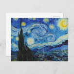 Carte Postale La nuit étoilée par Vincent Van Gogh<br><div class="desc">La nuit étoilée par Vincent Van Gogh Carte postale La nuit étoilée (1889) par Vincent Van Gogh</div>