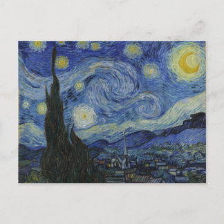 Carte Postale La nuit étoilée - Van Gogh (1888)