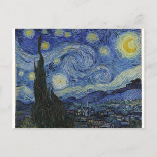 Carte Postale La Nuit étoilée - Vincent Van Gogh