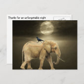 Carte Postale La Nuit Inoubliable (Devant / Derrière)