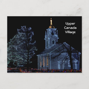 Carte Postale La nuit - Village du Haut-Canada
