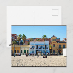 Carte Postale Là où la ville rencontre le sable