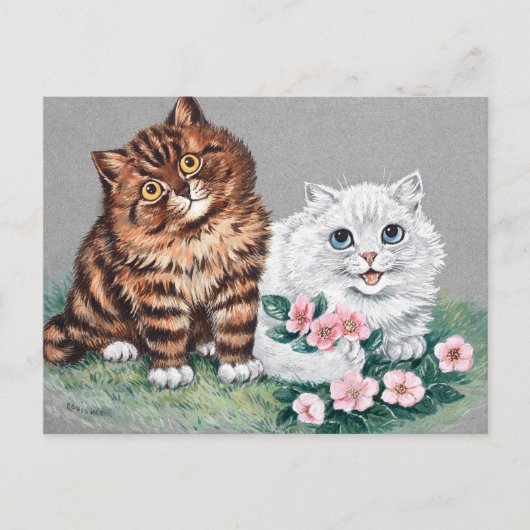 Carte Postale La Paire La Plus Douce, Louis Wain (Devant)