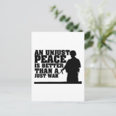Carte Postale La paix et non la guerre (Debout devant)