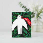 Carte Postale La Paix sur Terre Dove Noël Noël Noël Noël Noël (Debout devant)