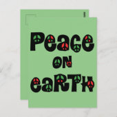 Carte Postale La Paix sur Terre Noël (Devant / Derrière)