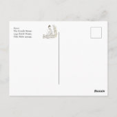 Carte Postale La paix vient de l'intérieur Bouddha (Dos)