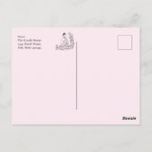 Carte Postale La paix vient de l'intérieur Bouddha (Dos)