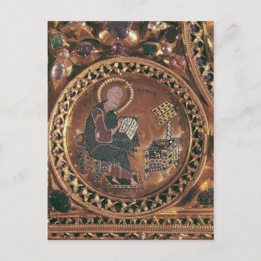 Carte Postale La Pala d'Oro, détail de Saint Matthieu (Devant)