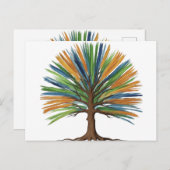 Carte Postale La palette de la nature (Devant / Derrière)