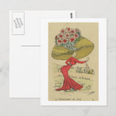 Carte Postale La Parisienne (Devant / Derrière)