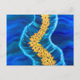 Carte Postale La Parte de la peinture de la mer Rouge