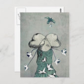 Carte Postale La passion d'Origami (Devant / Derrière)