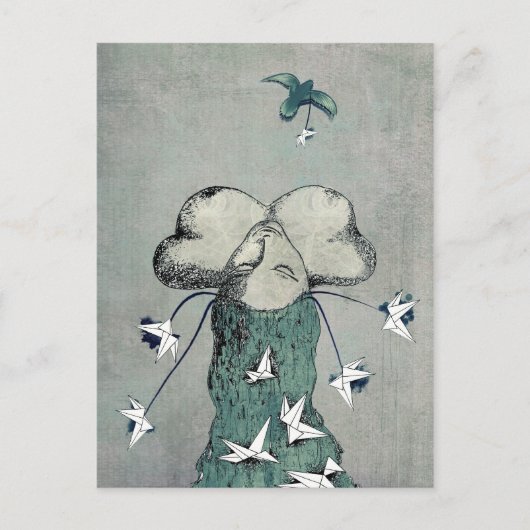 Carte Postale La passion d'Origami (Devant)