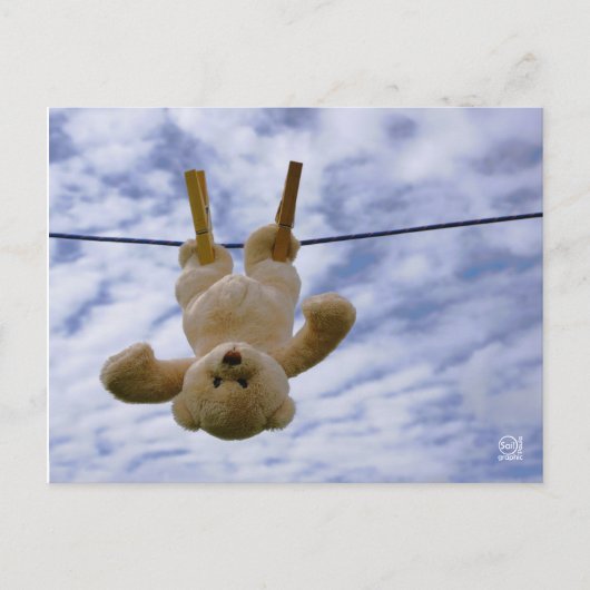 Carte Postale La paternité et un gros câlin. (Devant)