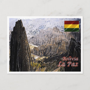 Carte Postale La Paz - Luna Valley - Bolivie -