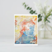 Carte Postale La peinture de Christine (Debout devant)